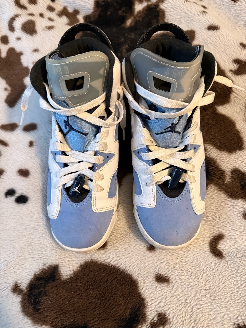 Jordan Kids Sneakers in Light Blue and White